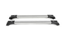 Afsluitbare dwarsdragers voor standaard dakrails Skybar V1 (2 stuks) tot 110 cm, zwart foto 4