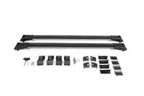 Afsluitbare dwarsdragers voor standaard dakrails Skybar V1 (2 stuks) tot 110 cm, zwart foto 14