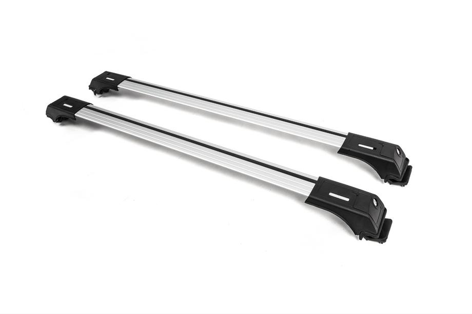 Afsluitbare dwarsdragers voor standaard dakrails Skybar V1 (2 stuks) Foto 5