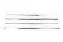 Ford Mondeo 2008–2014 Onderste raamsierlijsten (set 4 stuks, RVS) Carmos - Turks staal foto 2