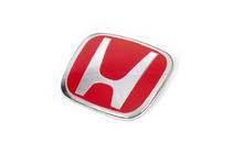 Honda Embleem (rood, zelfklevend) 120 x 100 mm (afstand tussen bevestigingen 50 mm) foto 2