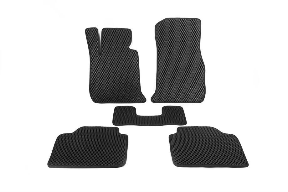 BMW 3 Serie F30/F31 2012–2019 EVA vloermatten (voor F30/31, zwart) Image