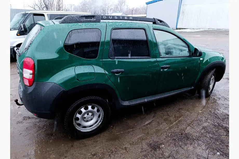 Dacia Duster 2008–2018 Wielkastverbreders (4 stuks, zwart ABS) Foto 2