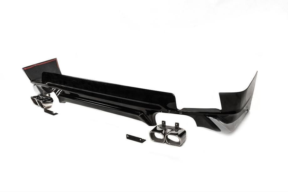 Toyota Land Cruiser Prado 150 2009–2023 Achterdiffuser Modellista (2017, zwart) Foto 2