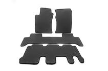 Toyota Land Cruiser Prado 120 2002–2009 EVA automatten (3 rijen, zwart) foto 1