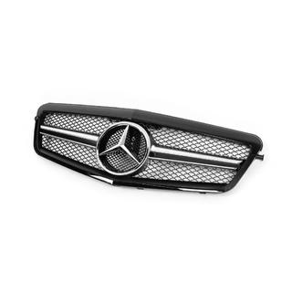 AMG Black voorgrille (2009-2012) Mercedes E-klasse W212 2009–2016 foto 2