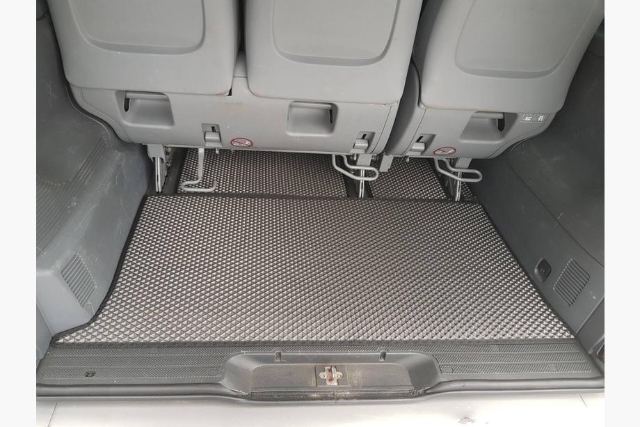 Mercedes Vito W639 2004–2014 EVA V2 automatten (Alleen afhalen, complete set voor volledig interieur, zwart) Foto 15