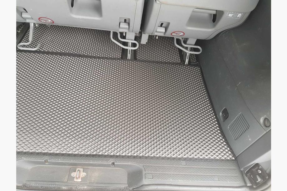 Mercedes Vito W639 2004–2014 EVA V2 automatten (Alleen afhalen, complete set voor volledig interieur, zwart) Foto 16