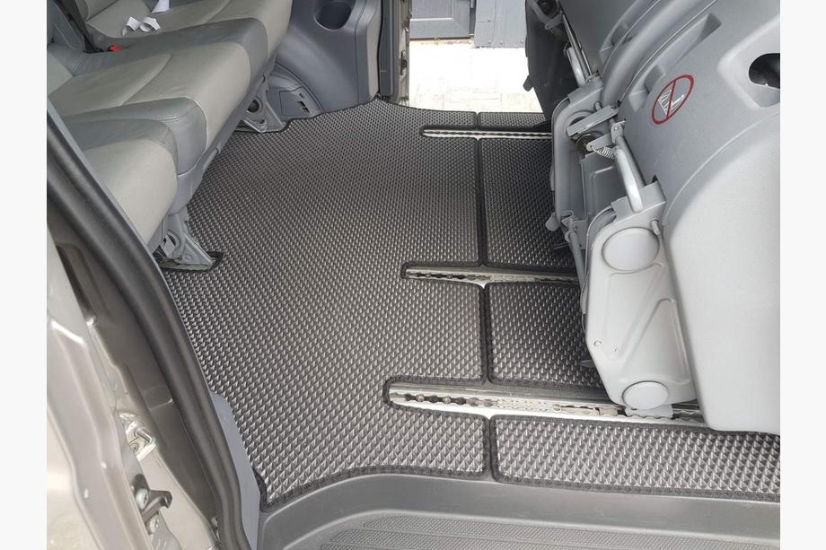 Mercedes Vito W639 2004–2014 EVA V2 automatten (Alleen afhalen, complete set voor volledig interieur, zwart) Foto 1