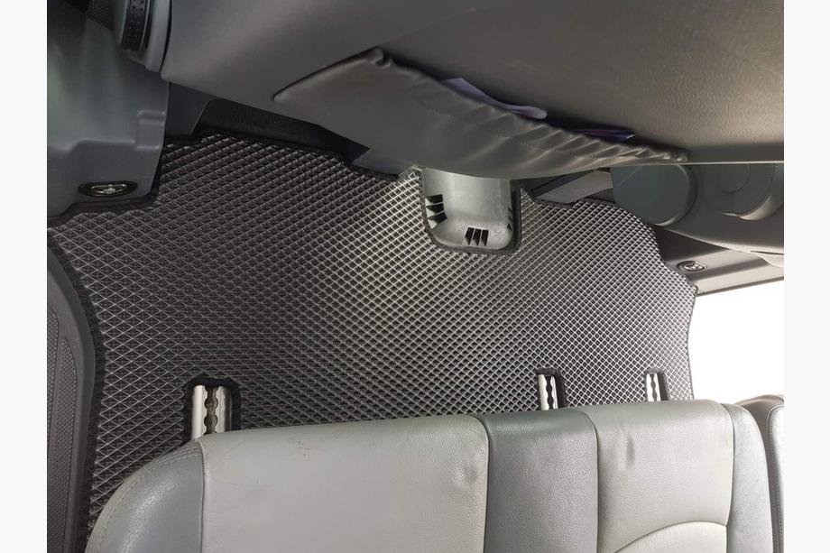 Mercedes Vito W639 2004–2014 EVA V2 automatten (Alleen afhalen, complete set voor volledig interieur, zwart) Foto 10