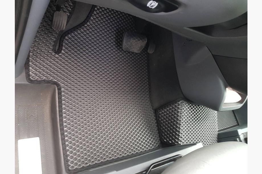 Mercedes Vito W639 2004–2014 EVA V2 automatten (Alleen afhalen, complete set voor volledig interieur, zwart) Foto 12