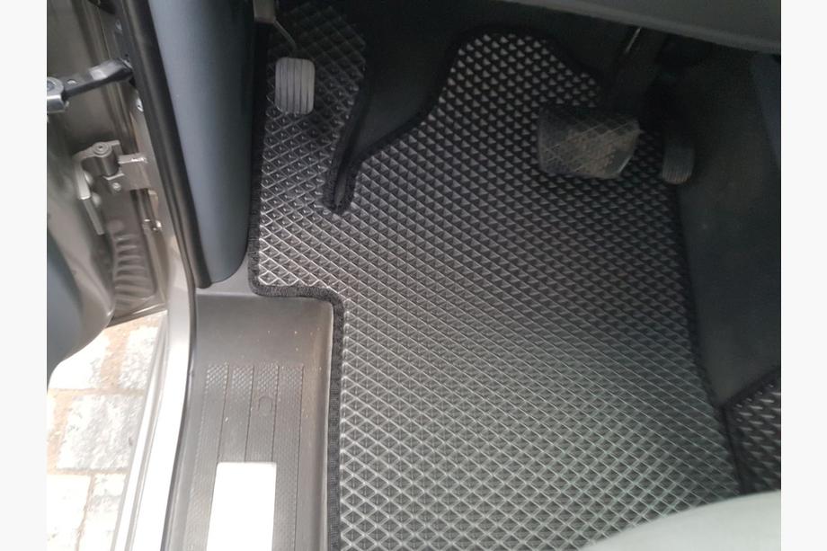 Mercedes Vito W639 2004–2014 EVA V2 automatten (Alleen afhalen, complete set voor volledig interieur, zwart) Foto 14