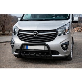 Bullbar WT003 Black (RVS) Fiat Talento 2016– foto 1