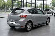 Dacia Sandero 2021– Side steps Bosphorus Grey (set van 2, aluminium) foto 1