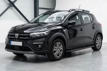 Dacia Sandero 2021– Bosphorus Black side steps (2 st., aluminium) foto 1
