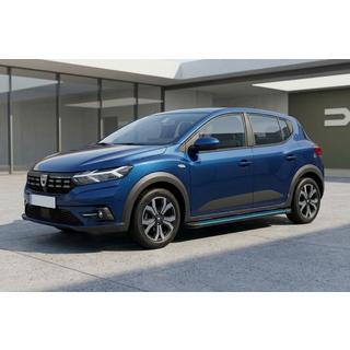 Maya Blue zijtreden (2 stuks, aluminium) Dacia Sandero 2021– foto 1
