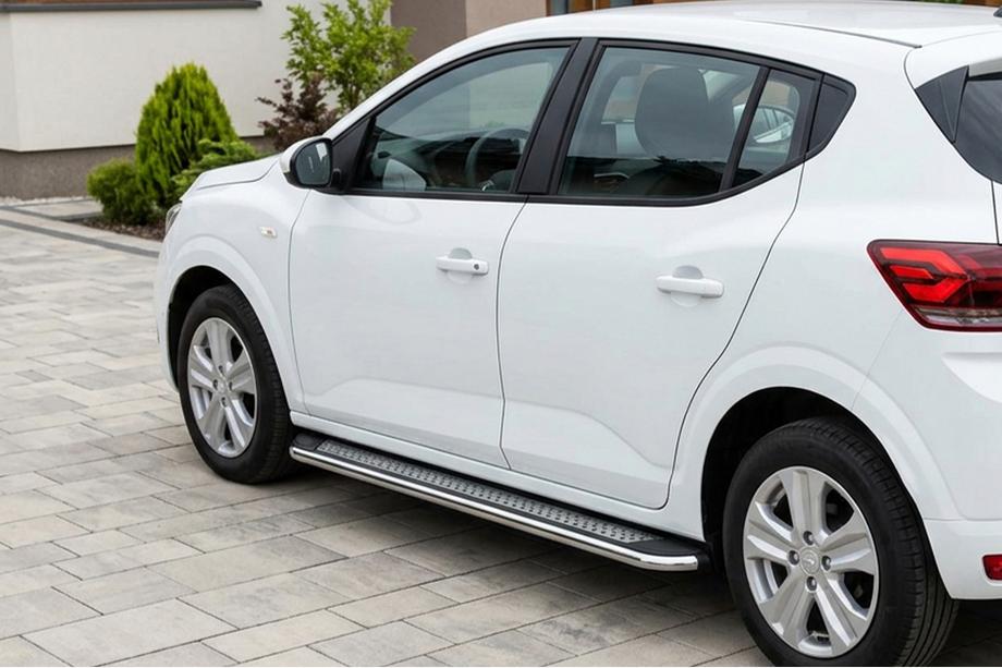 Dacia Sandero 2021– Side steps Maydos V2 (2 stuks, aluminium) Image