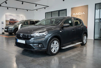 Dacia Sandero 2021– Mevsim Grey side steps (2 stuks, aluminium) foto 1