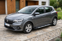 Dacia Sandero 2021– Sunrise side steps (set van 2, aluminium) foto 1