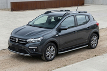 Dacia Sandero 2021– Side steps Tayga Grey (2 stuks, aluminium) foto 1