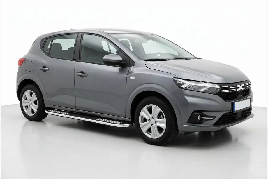 Dacia Sandero 2021– Side steps Tayga V2 (2 stuks, aluminium) Image