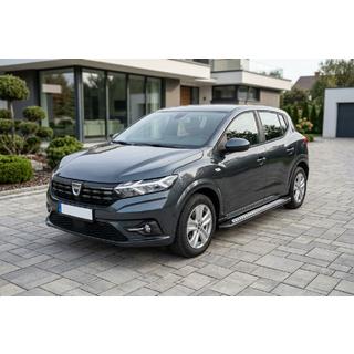 Zijtreden Vision New Black (2 stuks, aluminium) Dacia Sandero 2021– foto 1