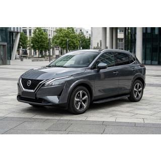 Bosphorus Black side steps (2 st., aluminium) Nissan Qashqai 2021– foto 1