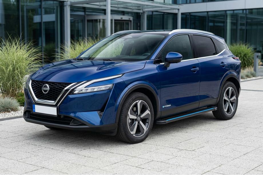 Nissan Qashqai 2021– Maya Blue zijtreden (2 stuks, aluminium) Image