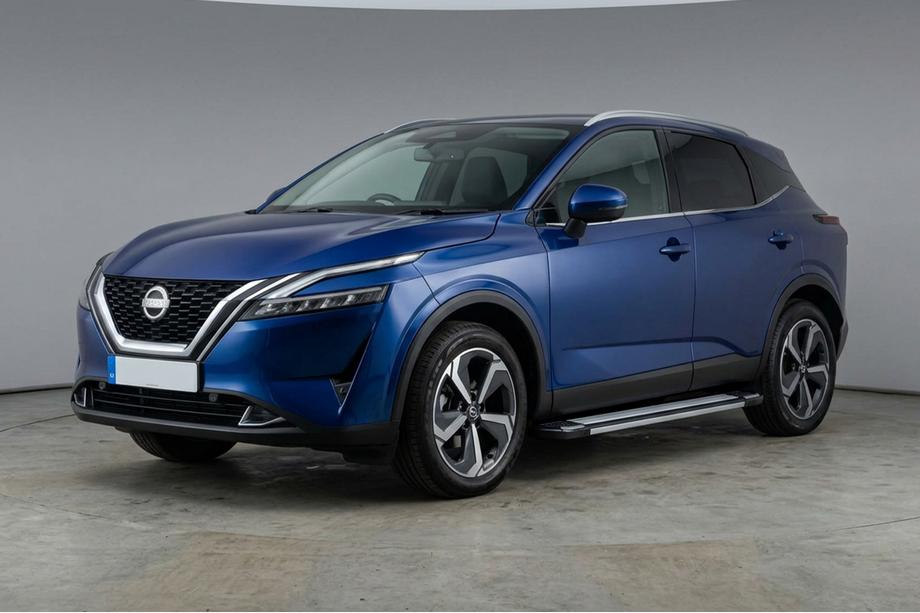 Nissan Qashqai 2021– Rainbow zijtreden (set van 2, aluminium) Image