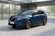 Nissan Qashqai 2021– Allmond Black side steps (2 st., aluminium) foto 1