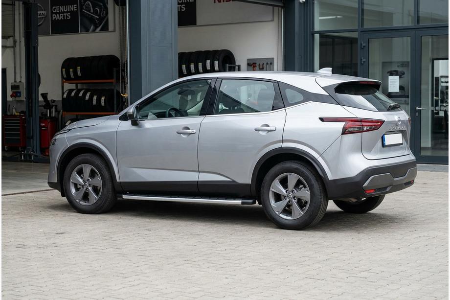 Nissan Qashqai 2021– Fullmond side steps (2 stuks, aluminium) Image