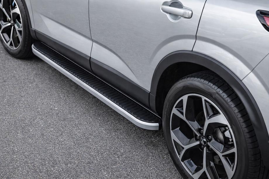 Nissan Qashqai 2021– Side steps Tayga Grey (2 stuks, aluminium) Image