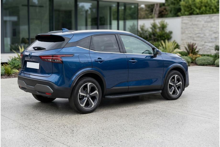 Nissan Qashqai 2021– Tayga Black zijtreden (set van 2, aluminium) Image