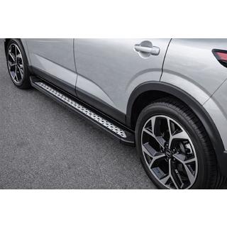 Zijtreden Vision New Black (2 stuks, aluminium) Nissan Qashqai 2021– foto 1