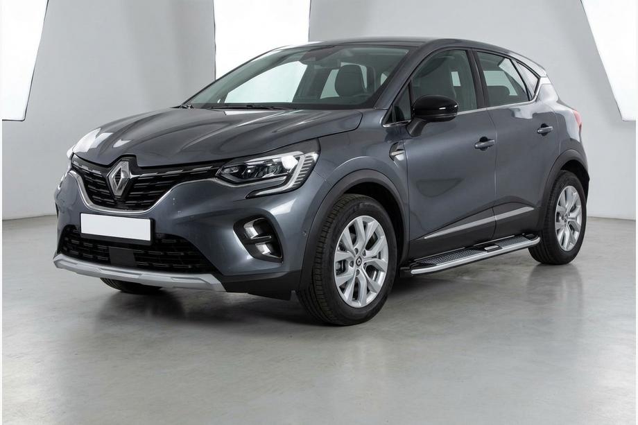 Renault Captur 2019– Mevsim Grey side steps (2 stuks, aluminium) Image