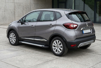 Renault Captur 2019– Side steps Allmond Grey (set van 2, aluminium) foto 1