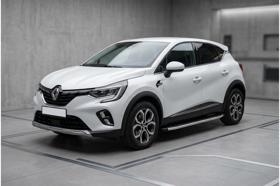 Renault Captur 2019– Fullmond side steps (2 stuks, aluminium) Image