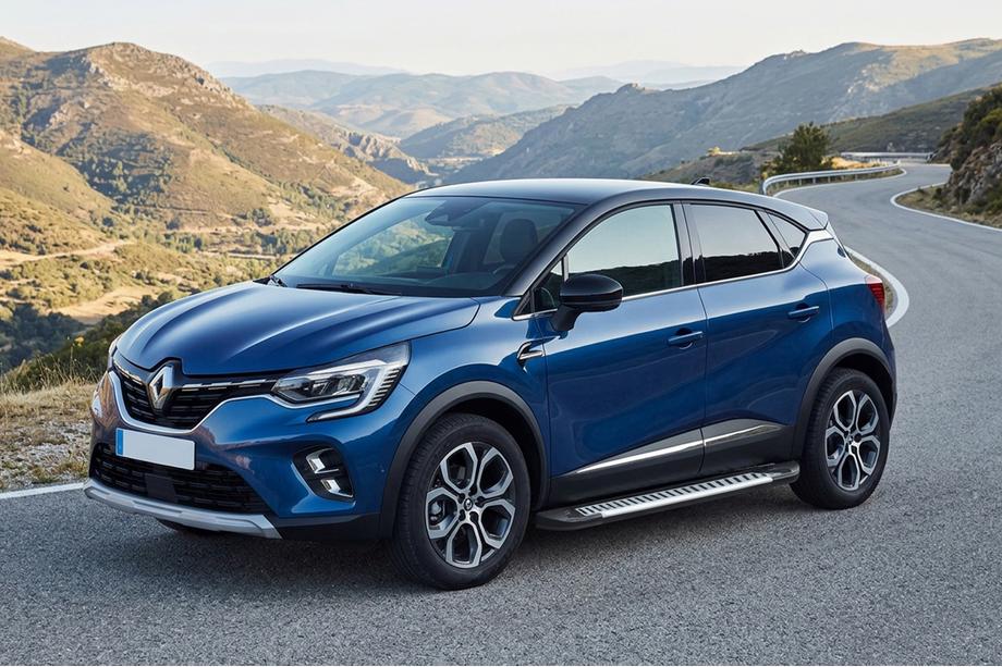 Renault Captur 2019– Side steps Line (2 stuks, aluminium) Image