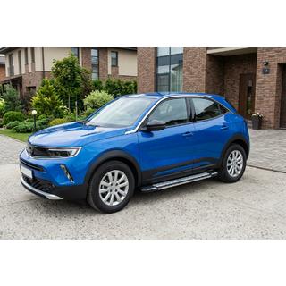 Rainbow zijtreden (set van 2, aluminium) Opel Mokka 2021– foto 1