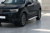 Opel Mokka 2021– Side steps Allmond Grey (set van 2, aluminium) foto 1