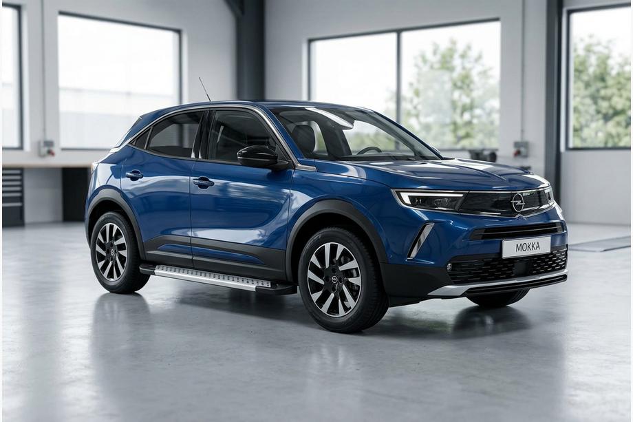 Opel Mokka 2021– Zijdrempels Vision New Grey (set van 2, aluminium) Image