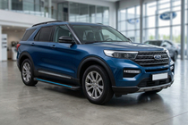 Ford Explorer 2019– Maya Blue zijtreden (2 stuks, aluminium) foto 1