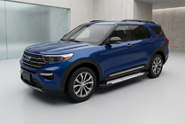 Ford Explorer 2019– Side steps Allmond Grey (set van 2, aluminium) foto 1
