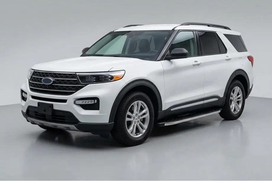 Ford Explorer 2019– BlackLine side steps (2 stuks, aluminium) Foto 1