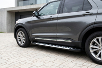 Ford Explorer 2019– Side steps Line (2 stuks, aluminium) foto 1