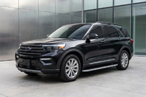 Ford Explorer 2019– Side steps Tayga Grey (2 stuks, aluminium) foto 1