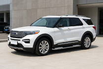 Ford Explorer 2019– Side steps Tayga V2 (2 stuks, aluminium) foto 1