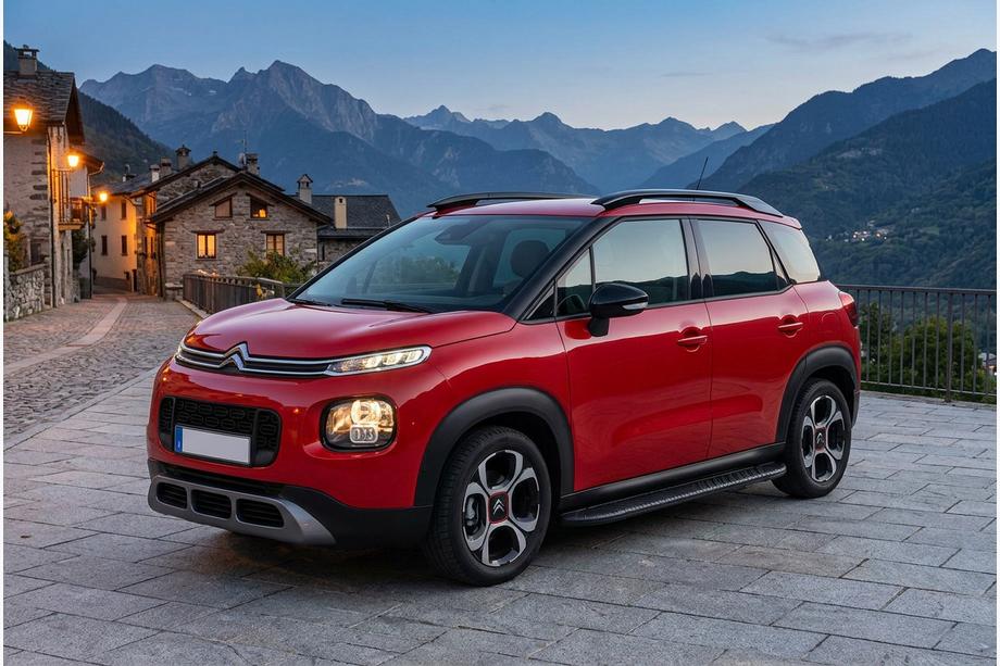 Citroen C-3 Aircross 2017–2024 Bosphorus Black side steps (2 st., aluminium) Image