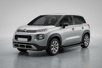 Citroen C-3 Aircross 2017–2024 Allmond Black side steps (2 st., aluminium) foto 1