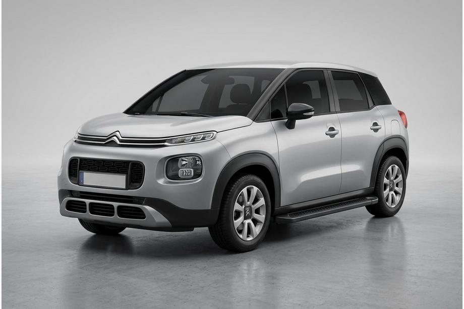 Citroen C-3 Aircross 2017–2024 Allmond Black side steps (2 st., aluminium) Image